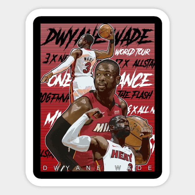 Dwyane wade one last dance Sticker by 10thstreet